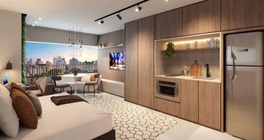 Studio À Venda no Edifício de Alto Padrão Haus Mitre Campo Belo, Campo Belo, São Paulo - SP