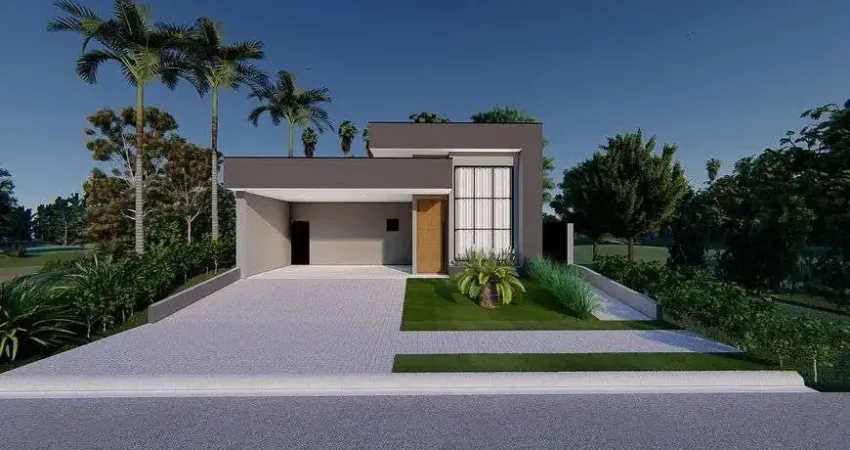 Casa à venda no Condomínio Club Santorini no Parque Brasil 500 em Paulínia - SP