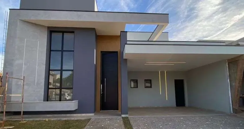 Casa térrea alto padrão no Condomínio Royal Garden em Paulínia - SP.