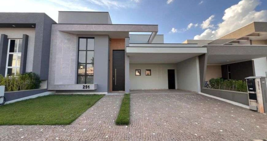 Casa térrea alto padrão à venda no Condomínio Royal Garden em Betel em Paulínia - SP