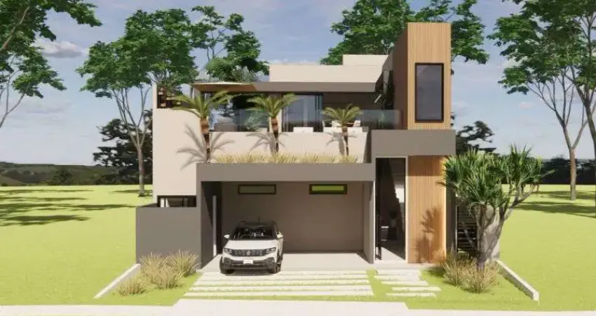 Casa de condomínio alto padrão à venda no Santorini Residencial Club em Paulínia - SP
