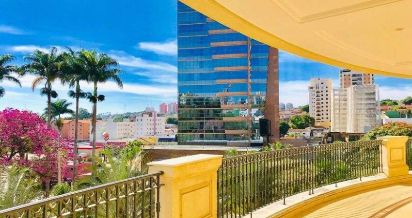 Apartamento à venda de altíssimo padrão com 6 suítes, possui 710 m2 no Cambuí em Campinas - SP