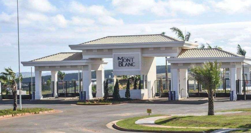 Terreno alto padrão à venda com 702 metros quadrados no Mont Blanc Residence em Campinas - SP.
