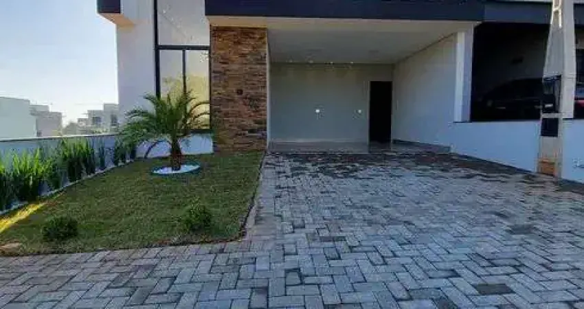 Ótima Casa Térrea Nova À Venda no Condomínio Terras da Estância - Paulínia - SP.