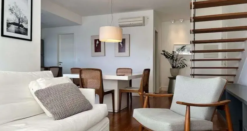 Apartamento duplex mobiliado alto padrão à venda no The One Loft no Cambuí em Campinas
