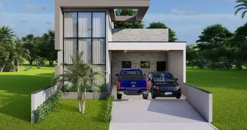 Casa térrea para venda no Condominio Terras da Estância no Vila Monte Alegre em Paulínia - SP.