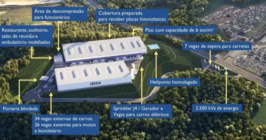 Galpão/Depósito/Armazém para aluguel com 1650 metros quadrados em Centro - Araçariguama - SP.