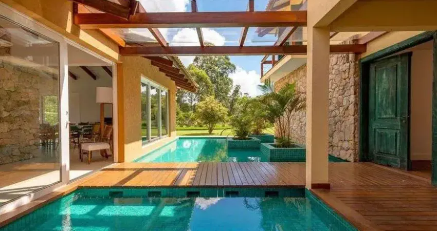 Casa de Campo de Alto Padrão no Condomínio Terras de São José II em Itu - São Paulo