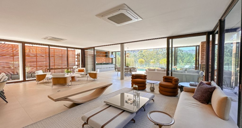 Casa alto padrão de luxo à venda no Alphaville Residencial 5 em Tamboré em Santana de Parnaíba - SP