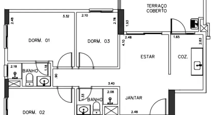 Apartamento à venda no Condomínio Gran Kazzas Sacomã em Sacomã em São Paulo - SP