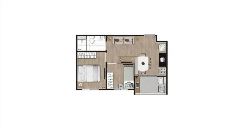 Apartamento à venda no Condomínio Neo Kazzas Lapa na Lapa em São Paulo - SP