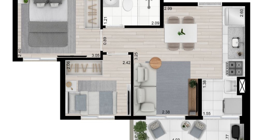 Apartamento à venda no Condomínio Kazzas Vila dos Remédios na Vila dos Remédios em São Paulo - SP
