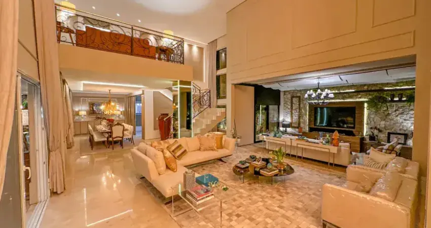 Casa sobrado de alto padrão à venda no Residencial Campos do Conde em Barueri - SP