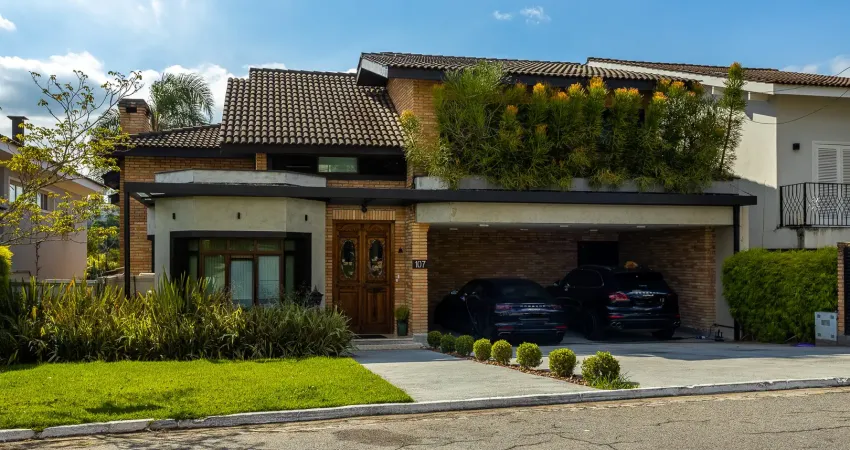 Sobrado de alto padrão à venda no alphaville residencial 11 em santana de parnaíba - sp