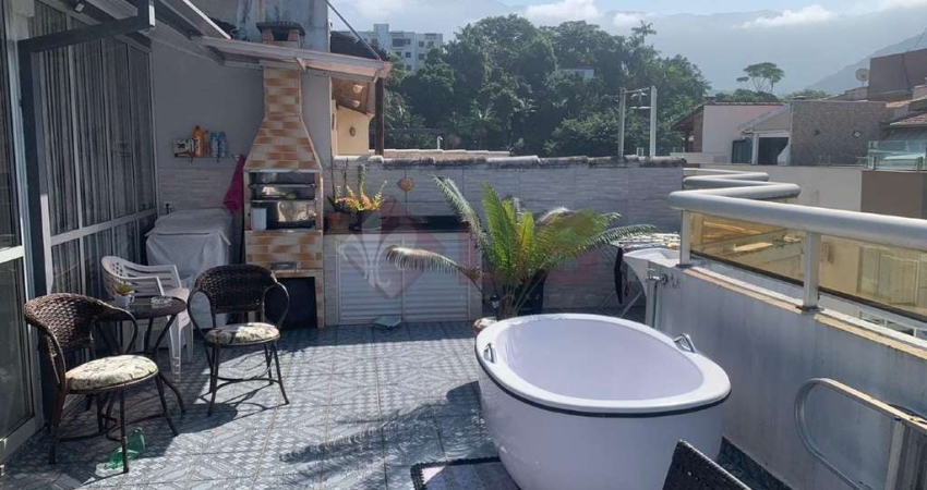 Cobertura / Penthouse à venda 3 Quartos, 1 Suite, 1 Vaga, 117M², Massaguaçu, Caraguatatuba - SP | A