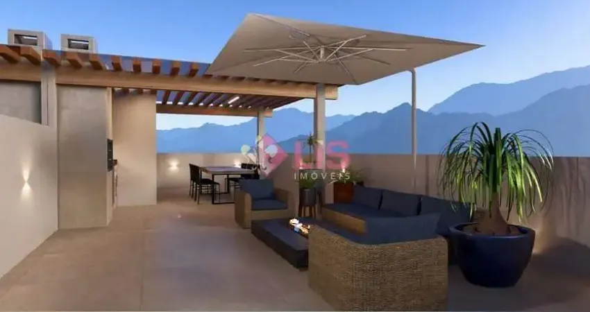 Apartamento com terraço gourmet Massaguaçu, Caraguatatuba, SP