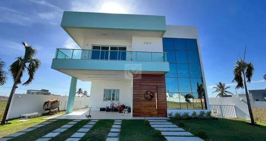 Casa em condominio para aluguel, 5 quartos, 5 suítes, sendo 1 DCE, 4 vagas, Condomínio Alphaville - Barra dos Coqueiros/SE