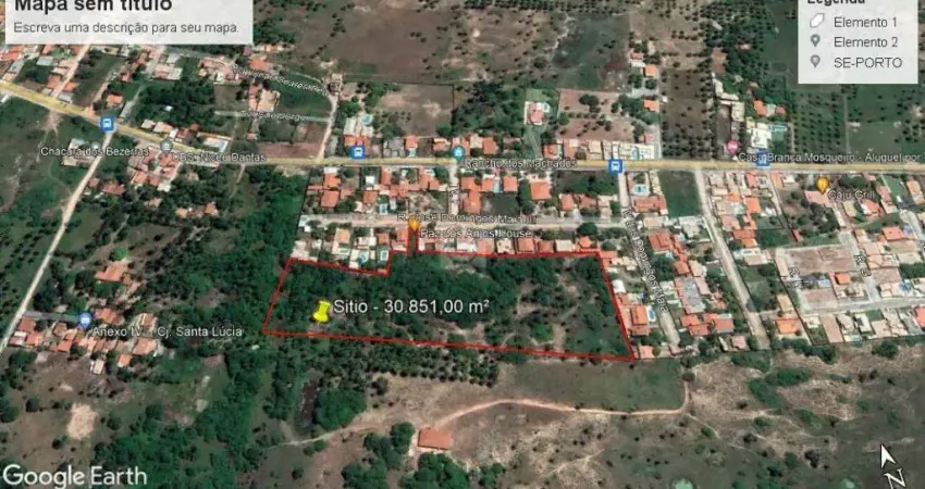 Sitio no Loteamento Costa Azul