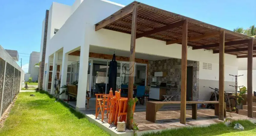 Casa em condomínio exclusivo para aluguel em matapoã, aracaju – 4 quartos, lazer completo