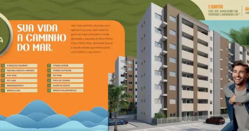 Apartamentos na planta a venda no condomínio Aruana Garden
