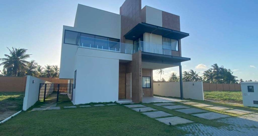 Viva o Luxo e a Amplitude no Alphaville Sergipe: Casa dos Sonhos com Vista para o Mar e Lagoa!