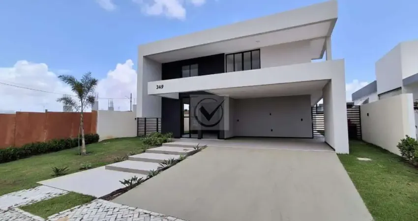 Casa em condomínio com 4 dormitórios (3 suítes) em alphaville, barra dos coqueiros