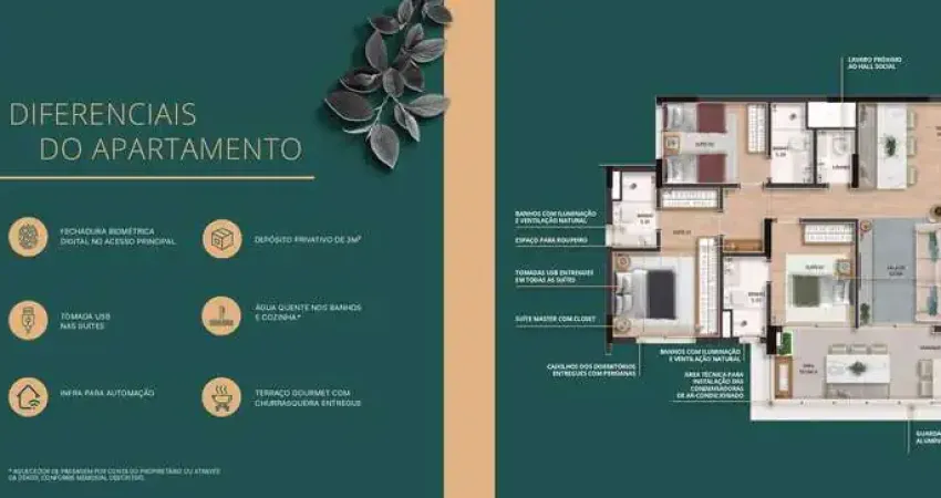 Apartamento com 3 quartos à venda na Rua Conde Luiz Eduardo Matarazzo, Vila São Francisco, São Paulo