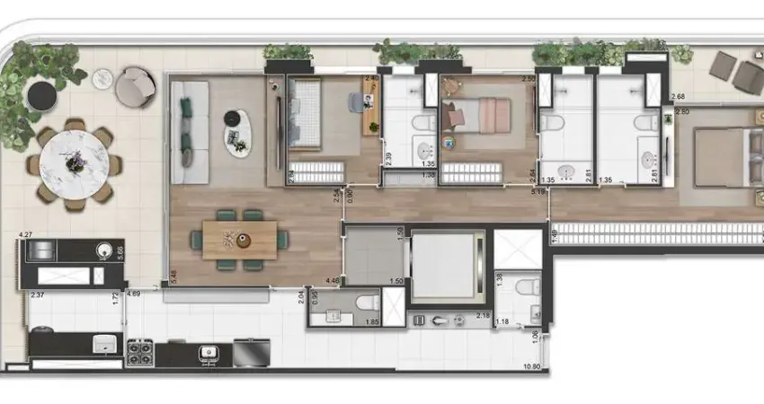 Apartamento com 3 quartos à venda na Rua João Moura, Vila Madalena, São Paulo