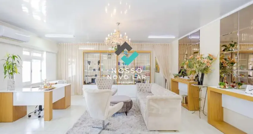 Aluga-se sala comercial em excelente estado com móveis e decoração de alto padrão em são josé dos pinhais bairro são cristovam ideal para clínicas.