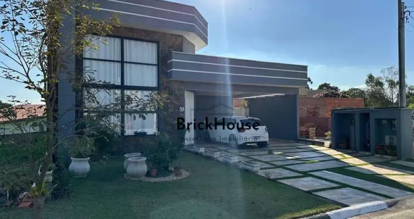 Casa com 3 dormitórios à venda, 280 m² por r$ 1.400.000,00 - reserva paineiras - vargem grande paulista/sp