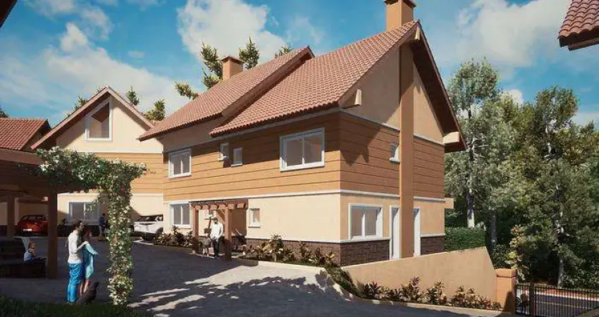 Casa 03 Dorm. à venda no Bairro Parque das Hortênsias com 116 m² de área privativa - 1 vaga de garagem