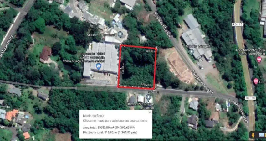 Area de Terra à venda no Bairro Várzea Grande com 5049 m² de área privativa