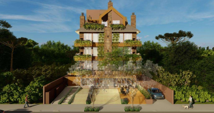 Apartamento 02 Dorm. à venda no Bairro Centro com 65 m² de área privativa - 1 vaga de garagem