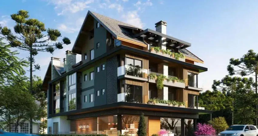 Apartamento 02 Dorm. à venda no Bairro Centro com 70 m² de área privativa - 1 vaga de garagem