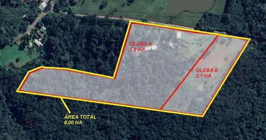 Area de Terra à venda no Bairro Quilombo com 80098 m² de área privativa