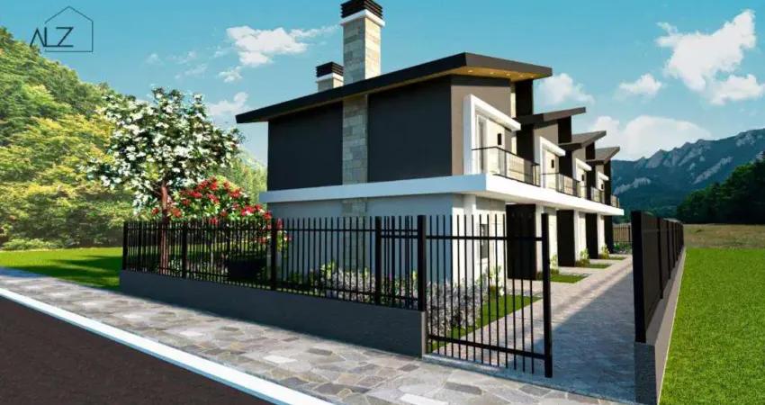 Casa 02 Dorm. à venda no Bairro Pórtico 2 com 104 m² de área privativa - 1 vaga de garagem