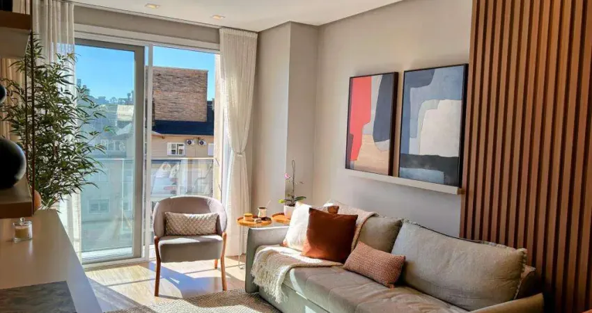 Apartamento 02 dorm. à venda no bairro centro com 86 m² de área privativa - 1 vaga de garagem