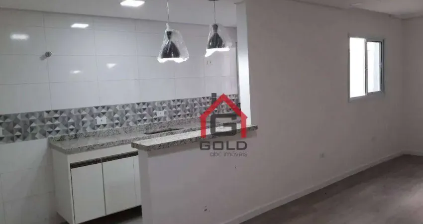 Apartamento com 3 dormitórios à venda, 70 m² por R$ 465.000,00 - Vila Metalúrgica - Santo André/SP