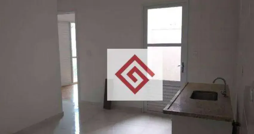 Apartamento, 48 m² - venda por R$ 299.000,00 ou aluguel por R$ 2.034,77/mês - Vila Príncipe de Gales - Santo André/SP