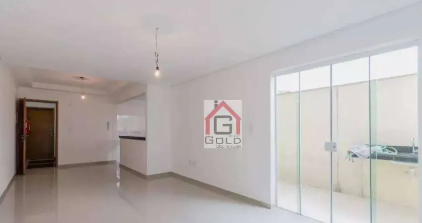 Apartamento com 3 dormitórios, 87 m² - venda por R$ 595.000,00 ou aluguel por R$ 3.040,00/mês - Vila Lucinda - Santo André/SP