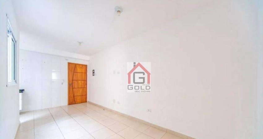Apartamento com 2 dormitórios, 44 m² - venda por R$ 260.000,00 ou aluguel por R$ 1.813,52/mês - Vila Progresso - Santo André/SP