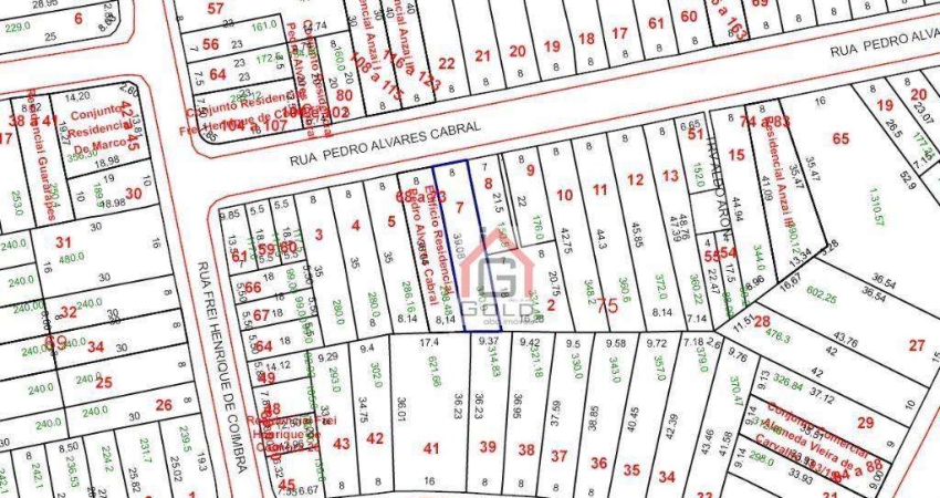 Terreno à venda, 310 m² por R$ 750.000,00 - Santa Teresinha - Santo André/SP
