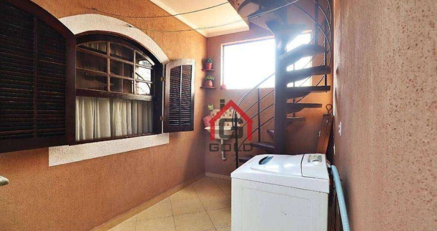 Sobrado à venda, 178 m² por R$ 627.000,00 - Utinga - Santo André/SP