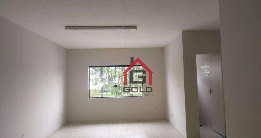 Sala para alugar, 50 m² por R$ 1.320,00/mês - Utinga - Santo André/SP