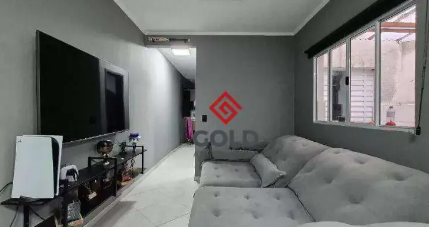 Apartamento com 2 dormitórios à venda, 52 m² por R$ 290.000,00 - Vila Humaitá - Santo André/SP