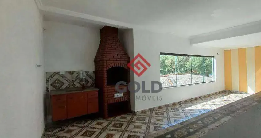 Sobrado com 4 dormitórios à venda, 216 m² por R$ 750.000,00 - Campestre - Santo André/SP