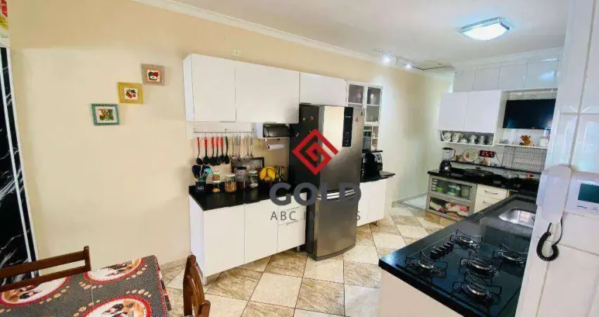 Casa com 2 dormitórios à venda, 170 m² por r$ 850.000,00 - vila camilópolis - santo andré/sp