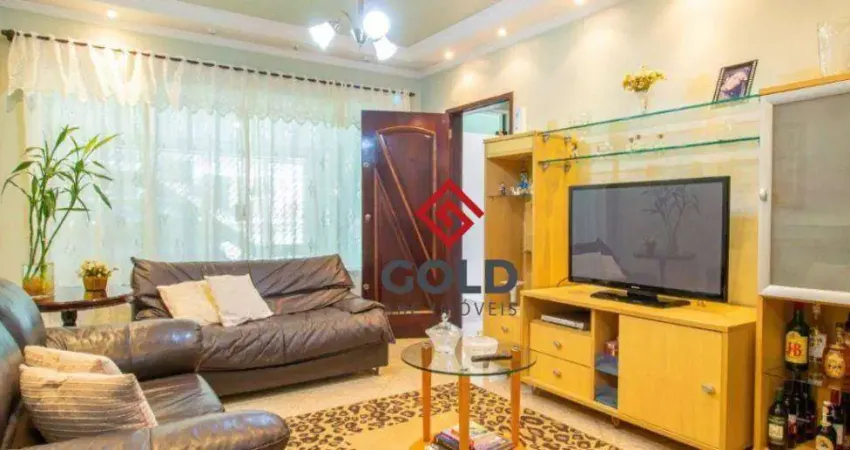 Sobrado com 3 dormitórios à venda, 135 m² por r$ 740.000,00 - vila curuçá - santo andré/sp