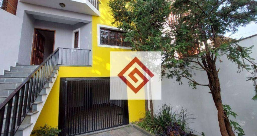 Sobrado com 3 dormitórios, 192 m² - venda por R$ 790.000,00 ou aluguel por R$ 3.700,00/mês - Vila Floresta - Santo André/SP
