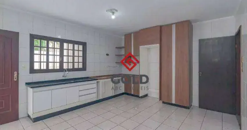Sobrado com 3 dormitórios para alugar, 206 m² por r$ 4.050,66/mês - parque oratório - santo andré/sp
